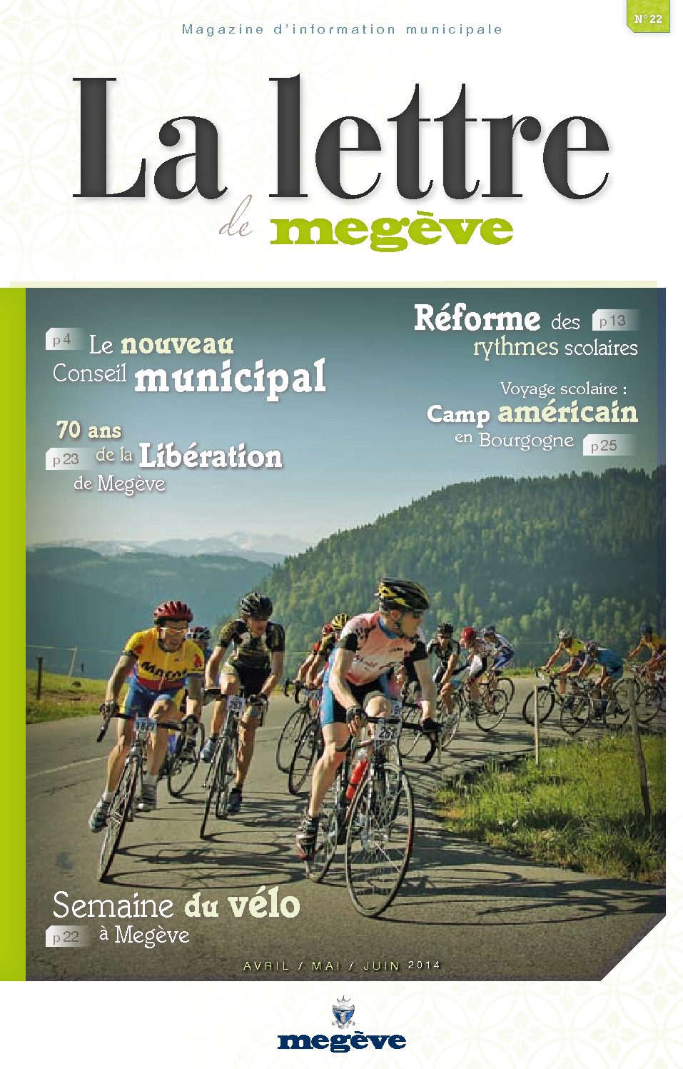photo de couverture de La Lettre de Megève 22