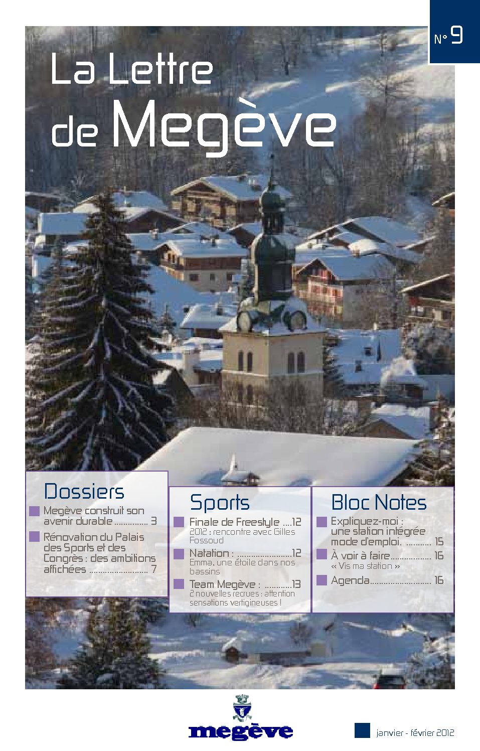 photo de couverture de La Lettre de Megève 9