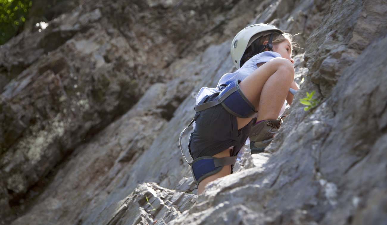 escalade enfant