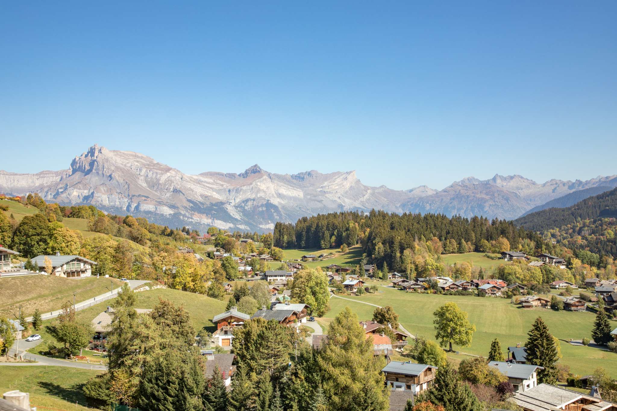 automne vue chaine des Fiz