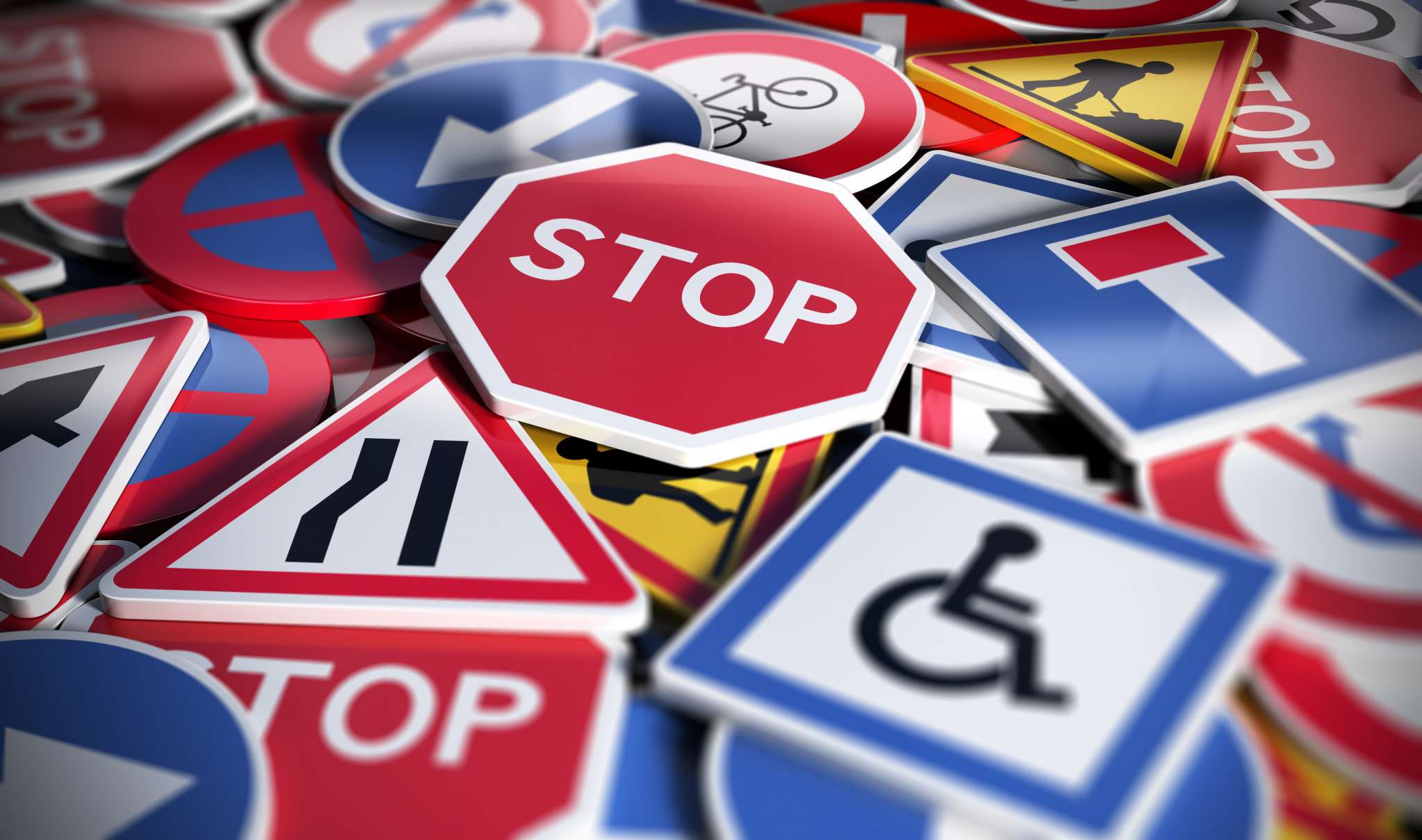 panneaux de signalisation