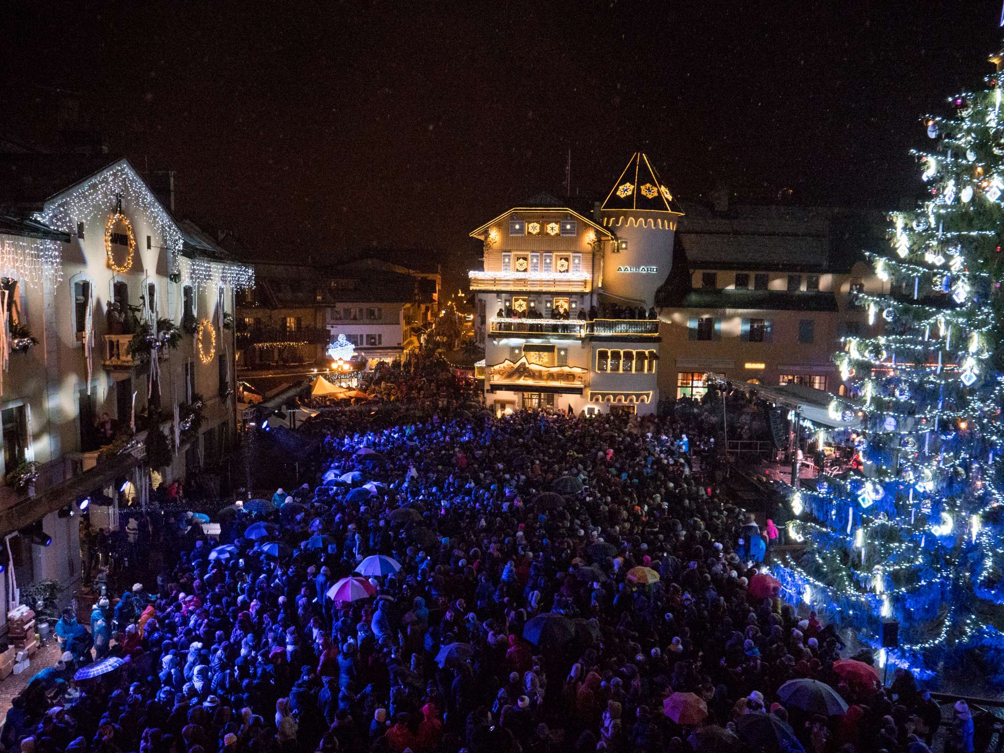 Illumination du sapin 2018