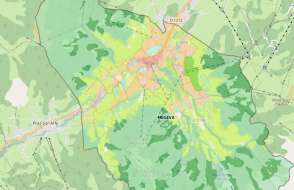 Map Megève